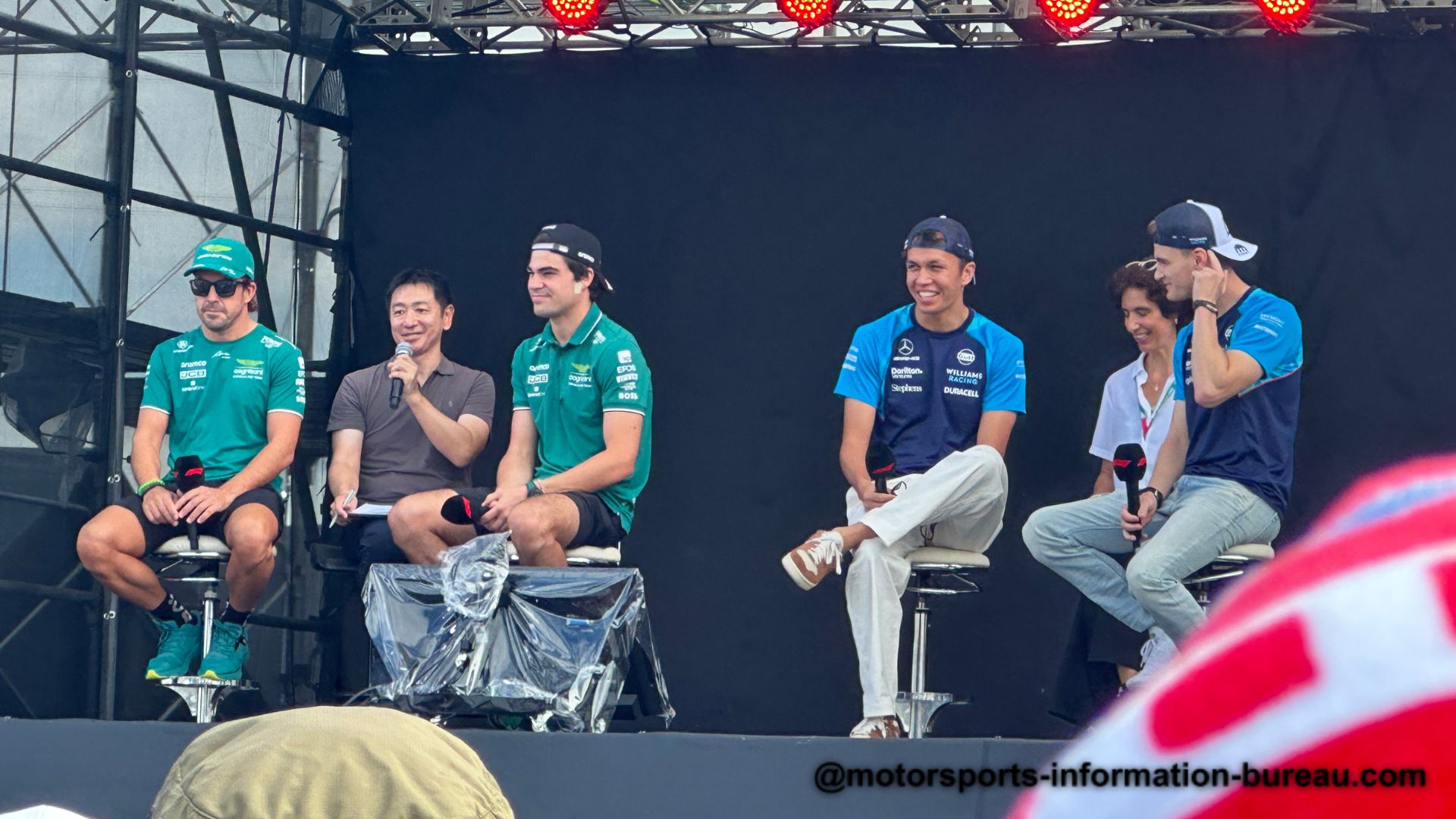 F1 Drivers’ Stage